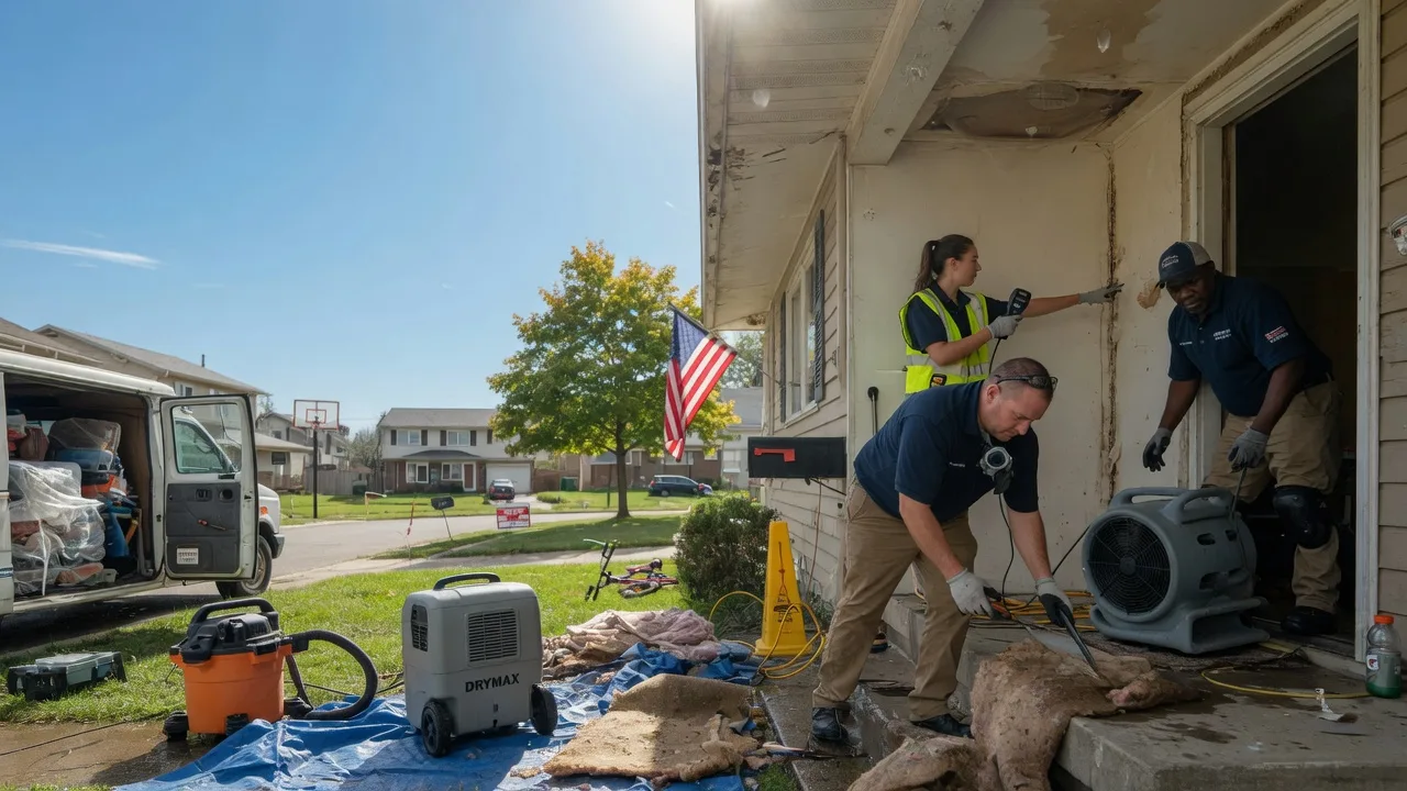 Water Damage Restoration in Sidell, IL near me